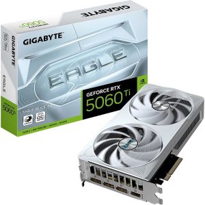 Obrázok pre výrobcu GIGABYTE VGA NVIDIA GeForce RTX 5060 Ti EAGLE ICE OC 16G, 16G GDDR7, 3xDP, 1xHDMI