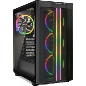 Obrázok pre výrobcu Be quiet! skříň PURE BASE 500FX / MidT / bez zdroje / USB 3.0 / 3x120mm ARGB + 1x140mm fans / průhledná bočnice / černá