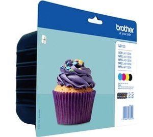 Obrázok pre výrobcu Brother LC-123VALBP (inkoust multipack- BK+CMY)