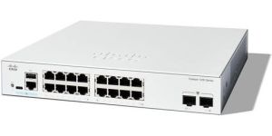 Obrázok pre výrobcu Cisco Catalyst switch C1200-16T-2G (16xGbE,2xSFP,fanless)