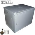 Obrázok pre výrobcu OCRACK 19" OCC-09U-4P rozvaděč nástěnný 9U/450mm plechové dveře