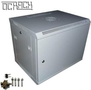 Obrázok pre výrobcu OCRACK 19" OCC-09U-4P rozvaděč nástěnný 9U/450mm plechové dveře