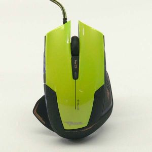 Obrázok pre výrobcu E-Blue Myš Mazer R, optická, 6tl., 1 koliesko, drôtová (USB), zelená, 2400dpi, herná