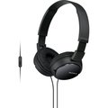 Obrázok pre výrobcu SONY headset náhlavní MDRZX110AP/ sluchátka drátová + mikrofon/ 3,5mm jack/ citlivost 98 dB/mW/ černá