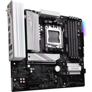 Obrázok pre výrobcu ASRock B850M Pro RS WiFi / AMD B850 / AM5 / 4x DDR5 DIMM / 3x M.2 / HDMI / DP / USB-C / WiFi / mATX
