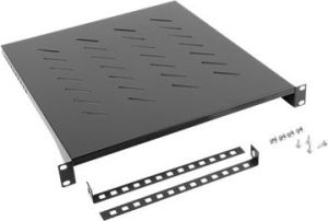 Obrázok pre výrobcu LANBERG AK-1005-B fixed shelf 19 800mm 1U/483x500mm max load capacity up to 25kg black