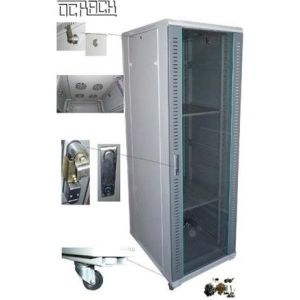 Obrázok pre výrobcu OCRACK 19" OCC-42U-68SBK rozvaděč stojanový 42U/600x800 skleněné dveře - černý