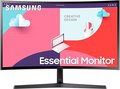 Obrázok pre výrobcu Samsung S366C/ 27"/ prohnutý/ 1920x1080/ VA/ 4ms/ 250 cd/m2/ HDMI/ D-Sub/ sluchátkový port/ VESA/ černý