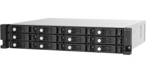 Obrázok pre výrobcu QNAP TL-R1220Sep-RP - úložná jednotka JBOD SAS (12x SAS/SATA, 4 x SFF-8644), rack