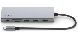 Obrázok pre výrobcu Belkin USB-C 7v1 Multimedia Hub