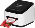 Obrázok pre výrobcu Tlačiareň štítkov BROTHER FOTO - VC500W - WIFI, USB, farebná bez atramentu - integrovaná rezačka