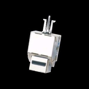 Obrázok pre výrobcu Keystone CAT.6  STP silver dual-mini