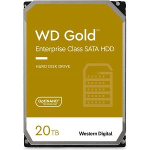 Obrázok pre výrobcu WD Gold Enterprise 20TB 3,5" /512MB cache/7200 RPM/SATAIII/600/269 MB/s/CMR