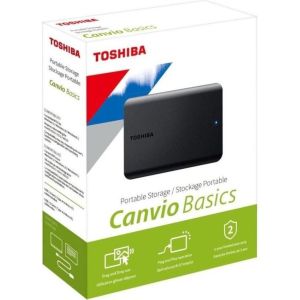 Obrázok pre výrobcu TOSHIBA CANVIO Basics 2,5" Externý HDD 1TB, USB 3.0, čierny