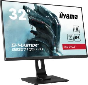 Obrázok pre výrobcu 32" iiyama G-Master GB3271QSU-B1: IPS, WQHD@165Hz, 400cd/m2, 1ms, HDMI, DP, USB, FreeSync, height