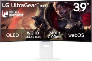 Obrázok pre výrobcu LG UltraGear 39GX90SA-W 39"/OLED/wQHD/ 240Hz/1ms/Blck-White