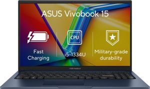 Obrázok pre výrobcu ASUS Vivobook 15 X1504VA-NJ2656W /i5-1334U/15,6" FHD/16GB/512GB/Iris Xe/W11H/Blue