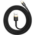 Obrázok pre výrobcu Baseus datový kabel Cafule Lightning 1m 2,4A zlato-černý