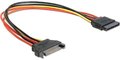 Obrázok pre výrobcu Delock Cable Power SATA 15 Pin male > SATA 15 Pin female extension 30 cm