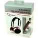 Obrázok pre výrobcu Gembird stereo headphones, black-silver-red