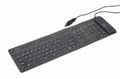 Obrázok pre výrobcu Gembird silikónová klávesnica, USB + PS/2 combo, čierna, US rozloženie kláves