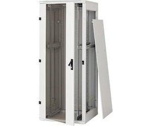 Obrázok pre výrobcu 19" rozvaděč stojanový 42U/800x1000 skleněné dveře, světle šedý RAL 7035