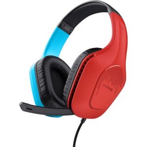 Obrázok pre výrobcu TRUST Herní sluchátka GXT 416S ZIROX, pro Nintendo Switch, modro-červená