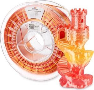 Obrázok pre výrobcu SPECTRUM Tisková struna (filament) PLA SILK RAINBOW 1.75mm FIRE RED 1kg