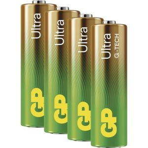 Obrázok pre výrobcu GP Alkalická baterie ULTRA AA (LR6) - 4ks
