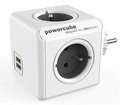 Obrázok pre výrobcu Zásuvka PowerCube ORIGINAL USB, Grey, 4 rozbočka, 2x USB
