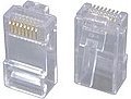Obrázok pre výrobcu Konektor RJ45 CAT6 STP stíněný pro licnu,100ks