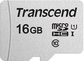 Obrázok pre výrobcu Transcend 16GB microSDHC 300S UHS-I U1 (Class 10) paměťová karta (bez adaptéru), 95MB/s R, 45MB/s W