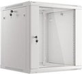 Obrázok pre výrobcu LANBERG Nástěnná jednodílná skříň 19", 12U/600x600 (v rozloženém stavu) šedá (RAL7035)  V2