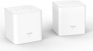 Obrázok pre výrobcu Tenda Nova MW3 (2-pack) WiFi AC1200 Mesh system Dual Band, 2x LAN/WAN, MU-MIMO, SMART aplikace