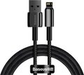 Obrázok pre výrobcu Baseus CALWJ-01 Tungsten Gold Kabel Lightning 2.4A 1m Black