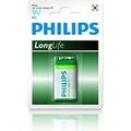 Obrázok pre výrobcu Philips baterie 9V LongLife zinkochloridová - 1ks, blister