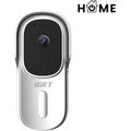 Obrázok pre výrobcu iGET HOME Doorbell DS1 White - WiFi bateriový videozvonek, FullHD, obousměrný zvuk, CZ aplikace