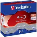 Obrázok pre výrobcu Verbatim Blu-ray BD-RE Dual Layer [ jewel case 5 | 50GB | 2x | HARD COAT ]