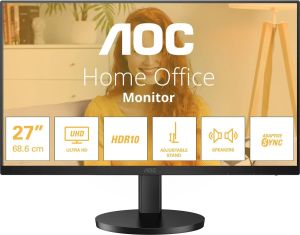 Obrázok pre výrobcu AOC U27B3AF 27"/IPS/4K UHD/ 60Hz/4ms/Black/3R
