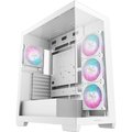 Obrázok pre výrobcu DEEPCOOL skříň CG580 4F / ATX / 4x120mm ARGB fans / 2xUSB 3.0 / panoramatická / tvrzené sklo / bílá