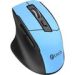 Obrázok pre výrobcu Myš C-TECH Ergo WLM-05, bezdrôtová, 1600DPI, 6 tlačidiel, USB nano receiver, modrá