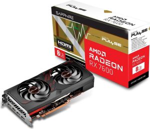 Obrázok pre výrobcu Sapphire PULSE AMD Radeon RX 7600 8GB/128-bit GDDR6 HDMI 3xDP