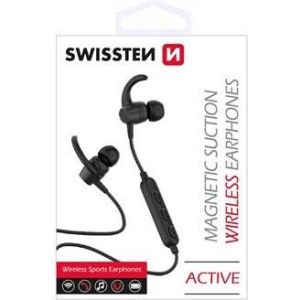Obrázok pre výrobcu SWISSTEN SLUCHÁTKA BLUETOOTH ACTIVE ČERNÉ
