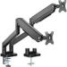 Obrázok pre výrobcu Držák monitoru Brateck LDT60-C024 dvě ramena vedle sebe mechanická pružina Heavy Duty