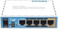 Obrázok pre výrobcu MIKROTIK RouterBOARD hAP + L4 (650MHz, 64MB RAM, 5xLAN switch, 1x 2,4GHz, plastic case, zdroj)