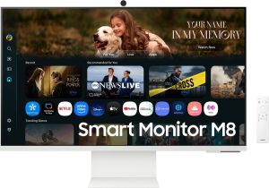 Obrázok pre výrobcu Samsung Smart Monitor M80F 32"/VA/4K UHD/ 60Hz/4ms/Bílá