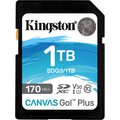 Obrázok pre výrobcu Kingston SDXC karta 1TB Canvas Go! Plus, R:170/W:90MB/s, Class 10, UHS-I, U3, V30