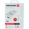 Obrázok pre výrobcu Swissten Síťový Adaptér Smart Ic 1X Usb 1A Power + Datový Kabel Usb / Lightning 1,2 M Bílý
