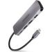 Obrázok pre výrobcu AXAGON HMC-5, USB 3.2 Gen 1 hub, porty 2x USB-A, HDMI, SD/microSD slot, PD 100W, kabel USB-C 20cm
