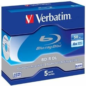 Obrázok pre výrobcu Verbatim BluRay BD-R Dual Layer [ jewel 1ks | 50GB | 6x | Scratchguard Plus ]